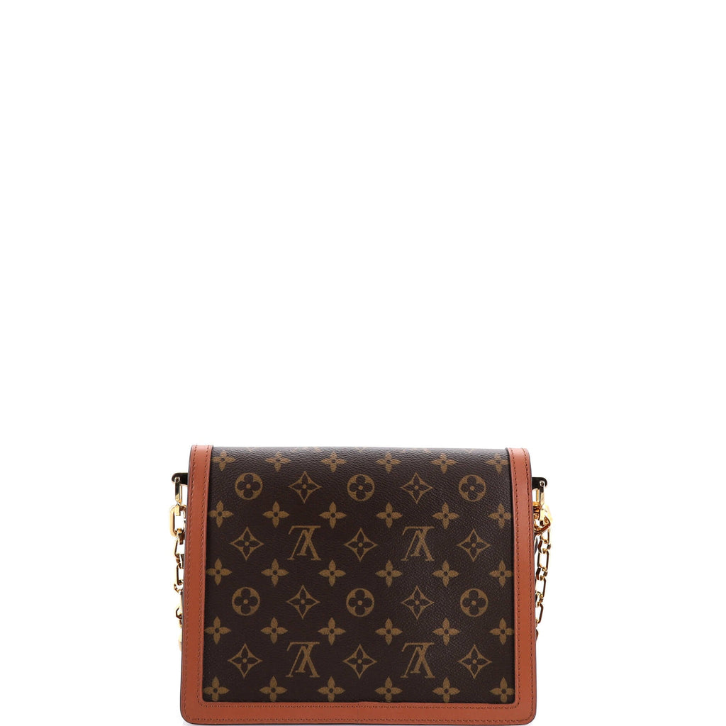 Dauphine Shoulder Bag Reverse Monogram Canvas MM