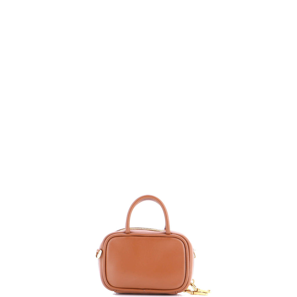 Beau Top Handle Bag Leather Micro