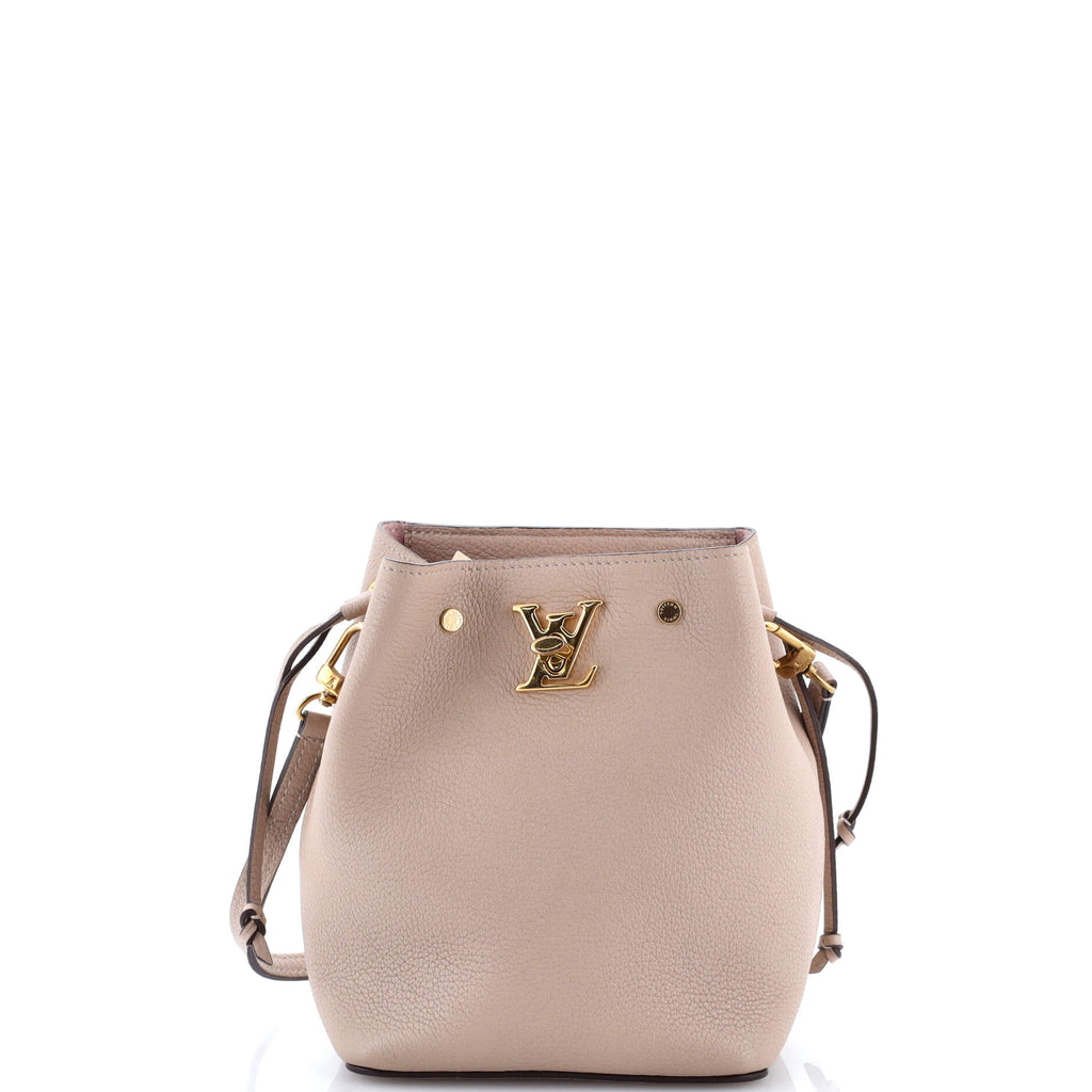 Lockme Bucket Bag Leather Nano
