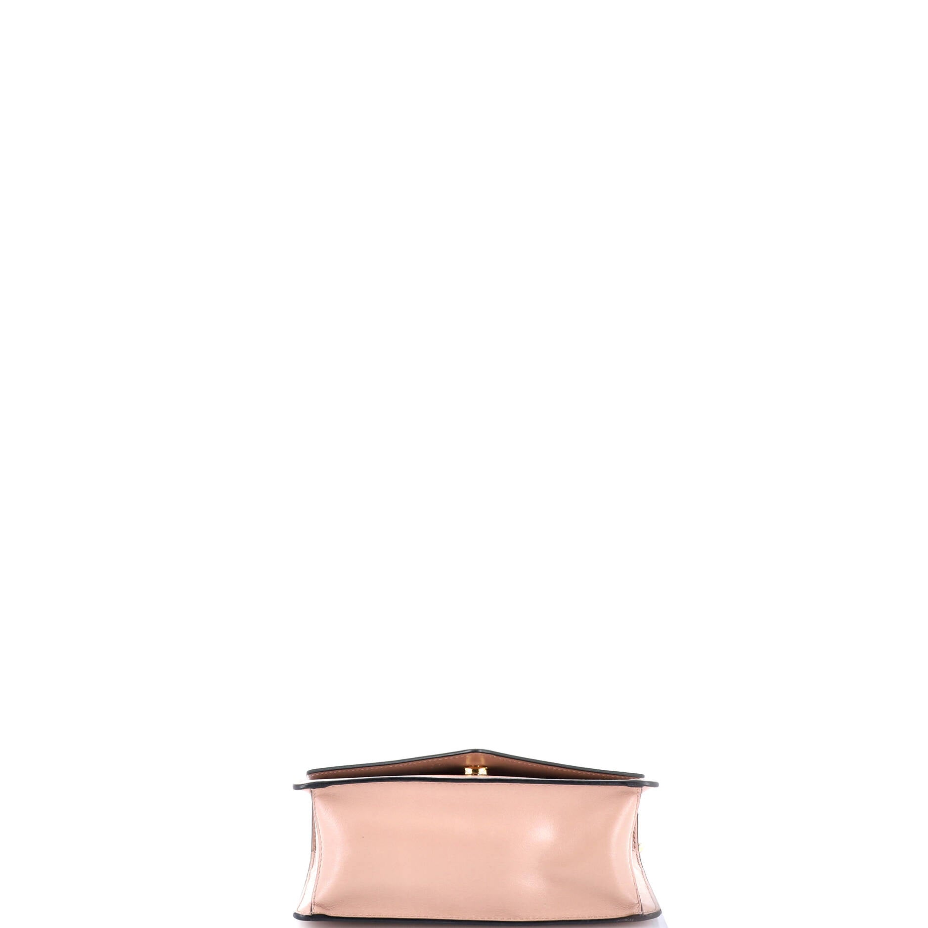 Envelope Flap Chain Shoulder bag Saffiano Leather Small