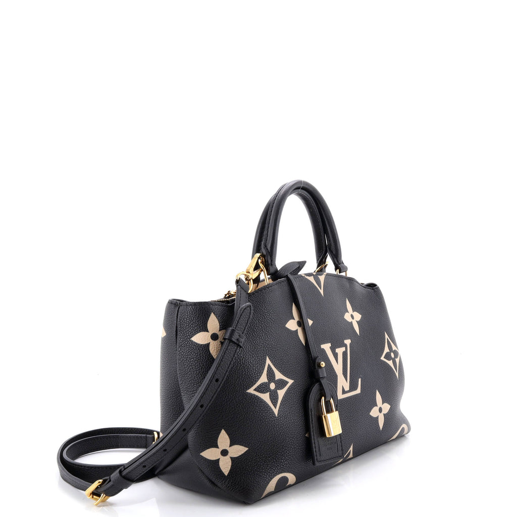 Petit Palais Handbag Bicolor Monogram Empreinte Giant