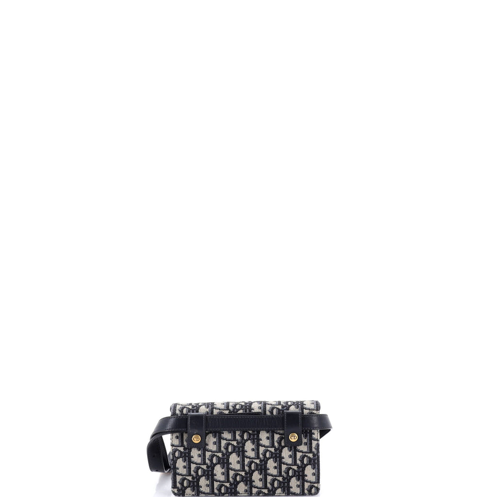 Saddle Rectangular Belt Bag Oblique Canvas