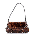 Voyou Shoulder Flap Bag Printed Patent