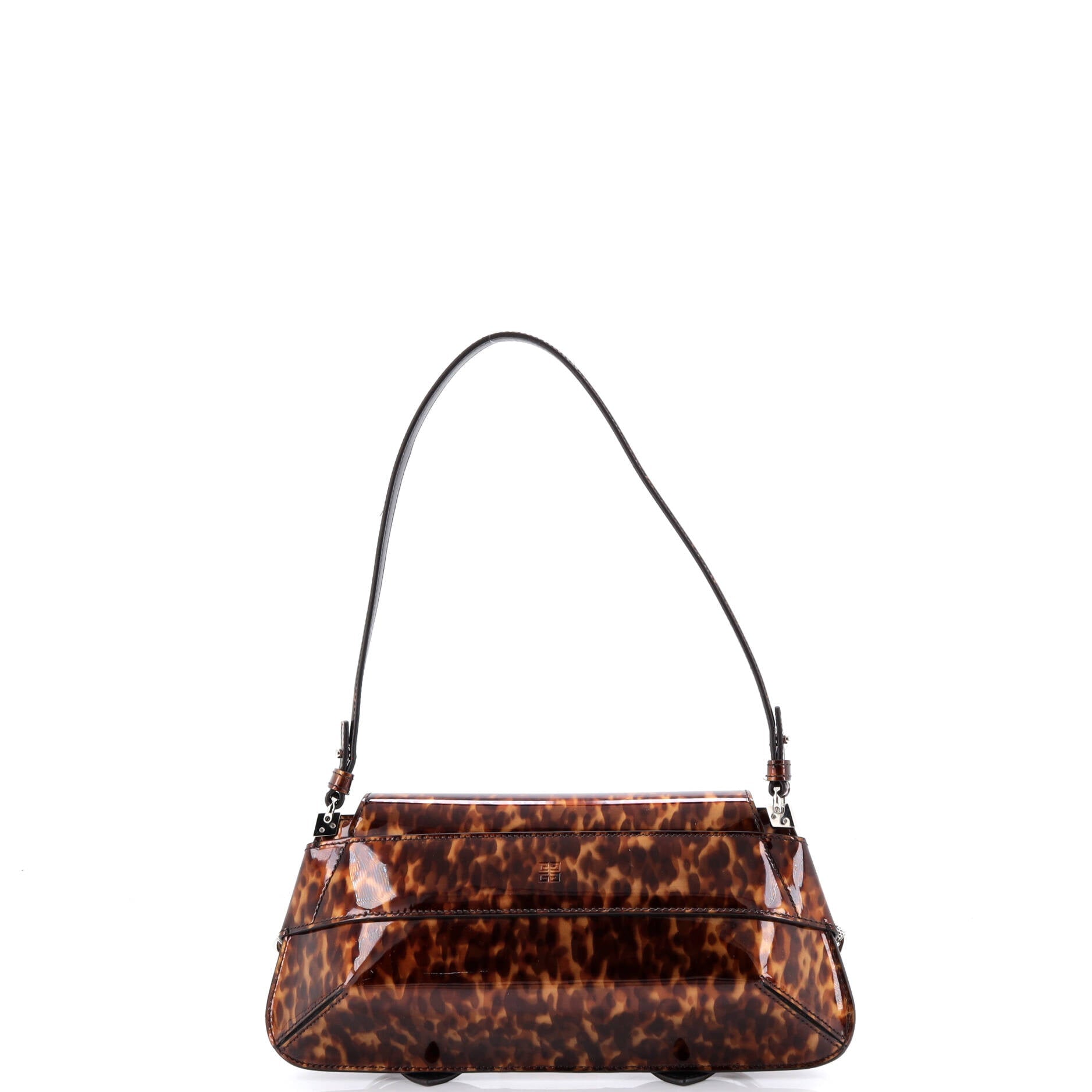 Voyou Shoulder Flap Bag Printed Patent