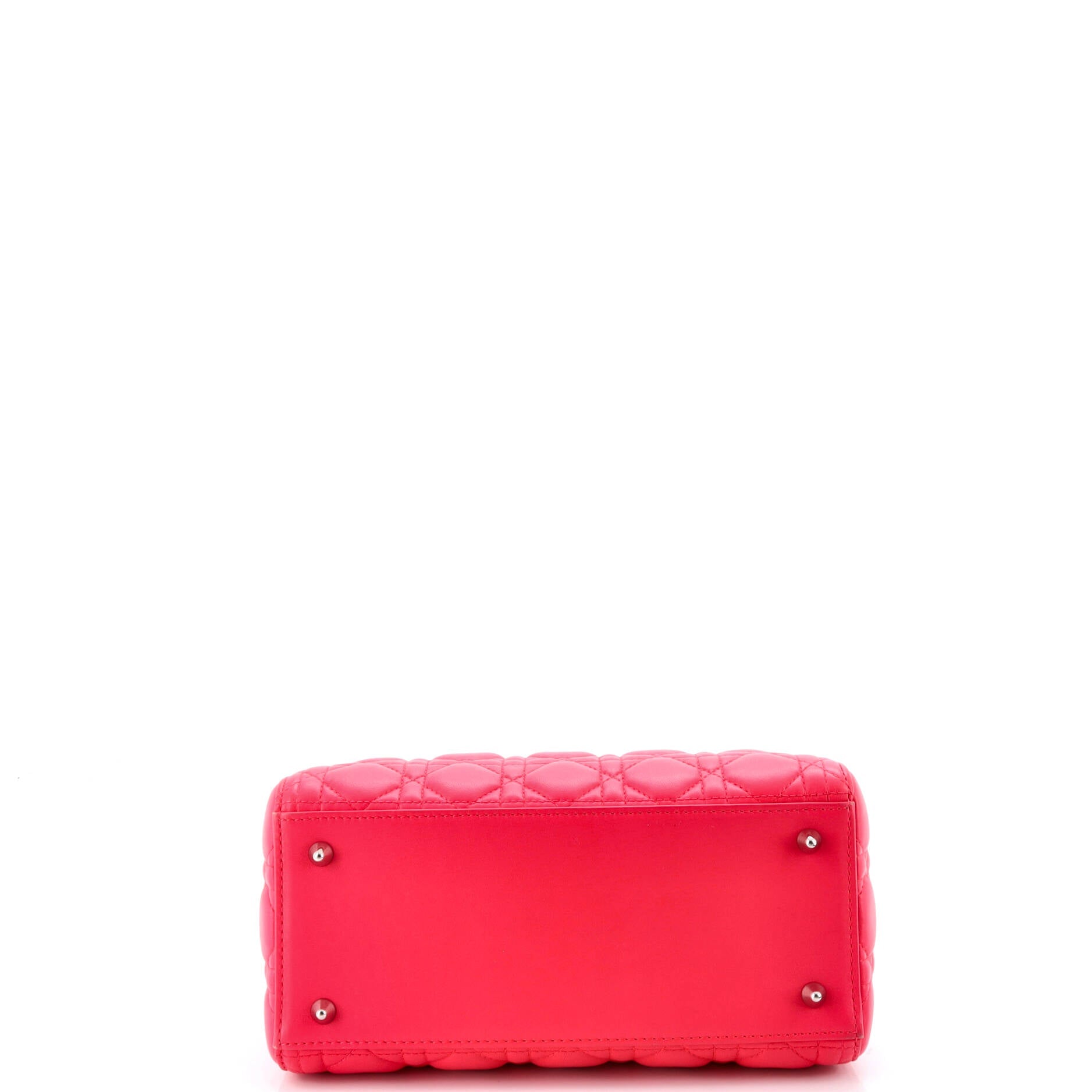 Lady Dior Bag Cannage Quilt Lambskin Medium