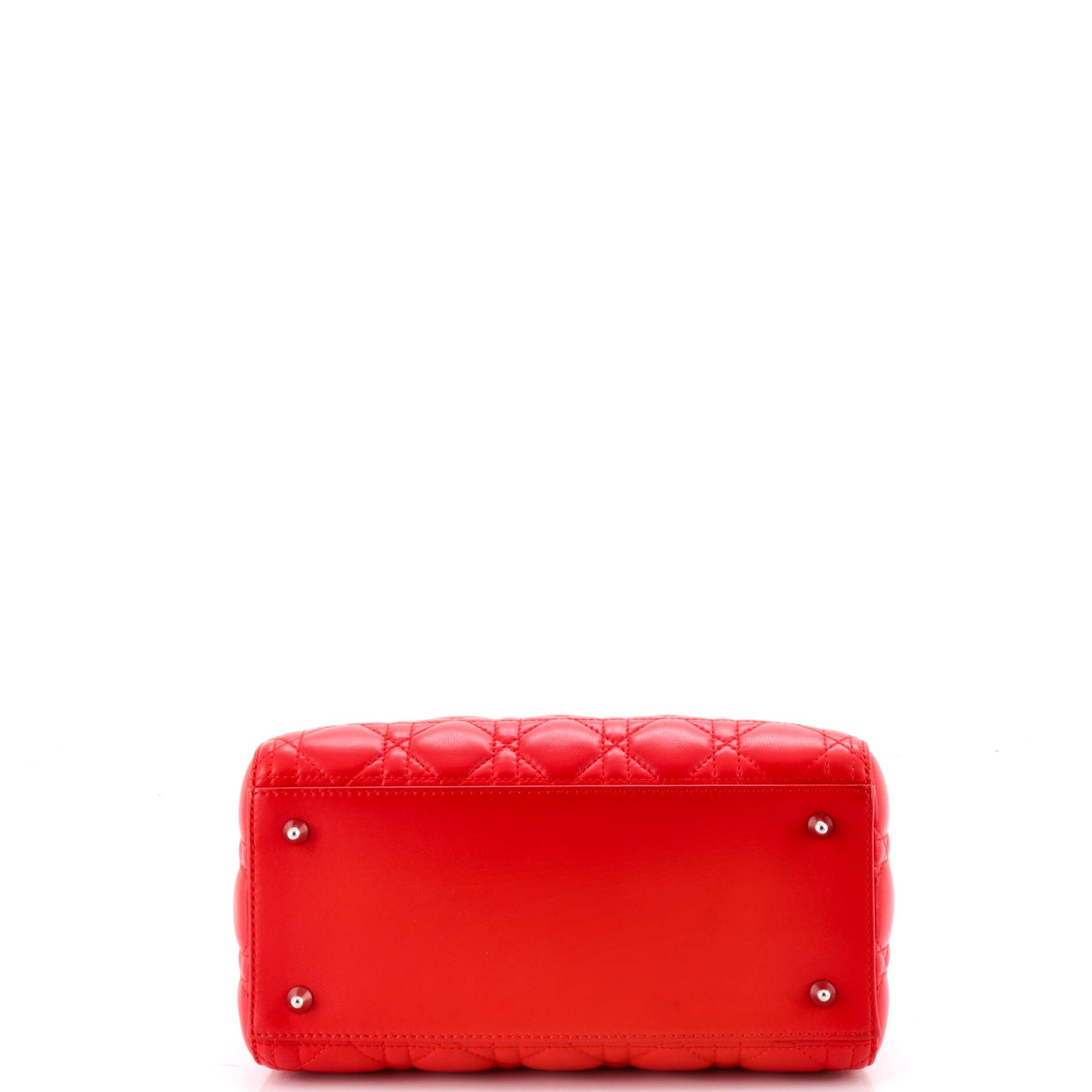 Lady Dior Bag Cannage Quilt Lambskin Medium