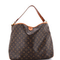 Delightful Handbag Monogram Canvas MM
