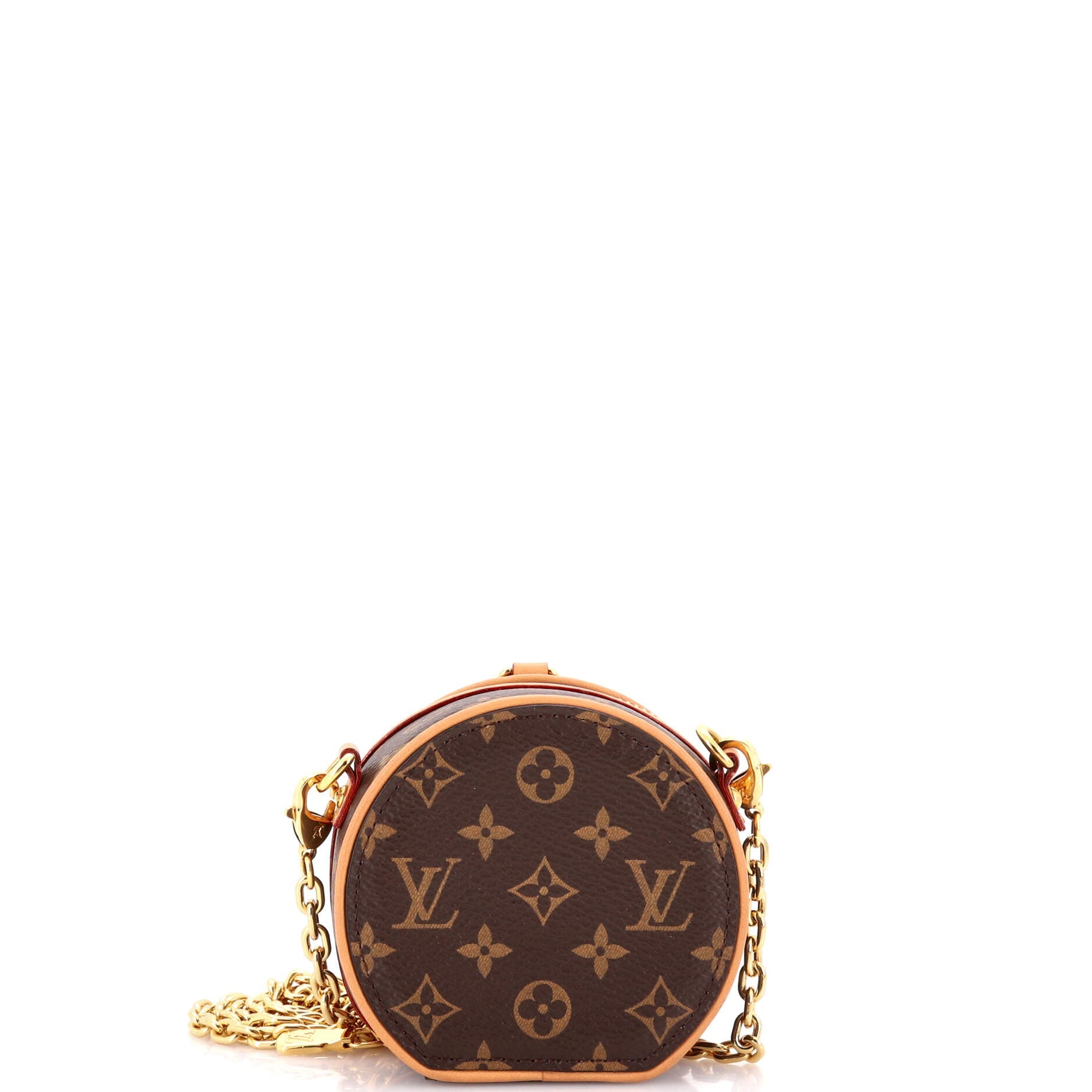 Boite Chapeau Necklace Bag Monogram Canvas
