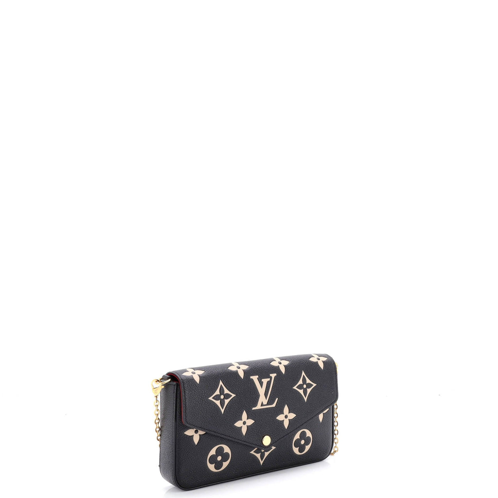 Felicie Pochette Bicolor Monogram Empreinte Giant