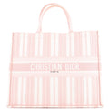 Book Tote Embroidered Canvas Large