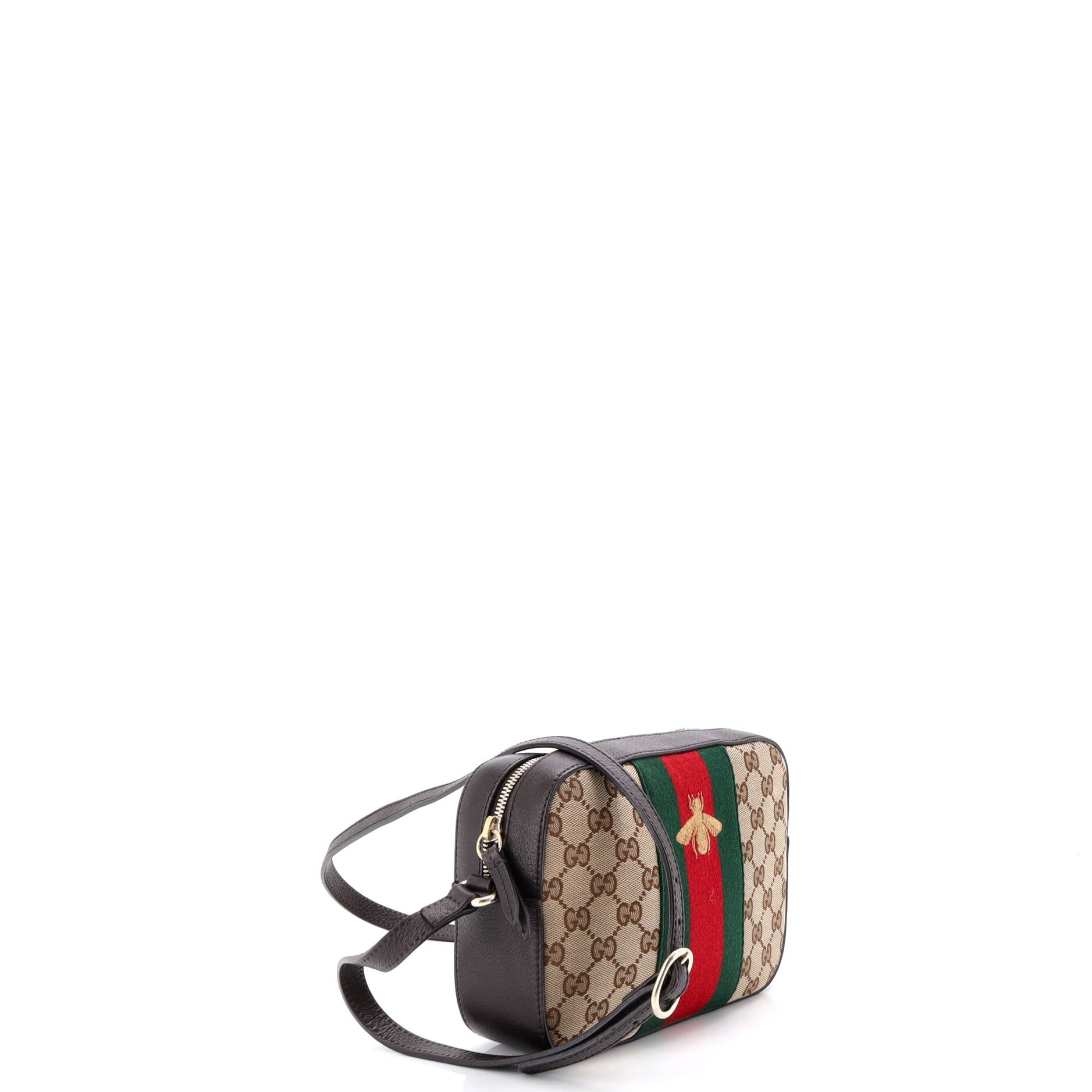 Bee Web Camera Bag GG Canvas