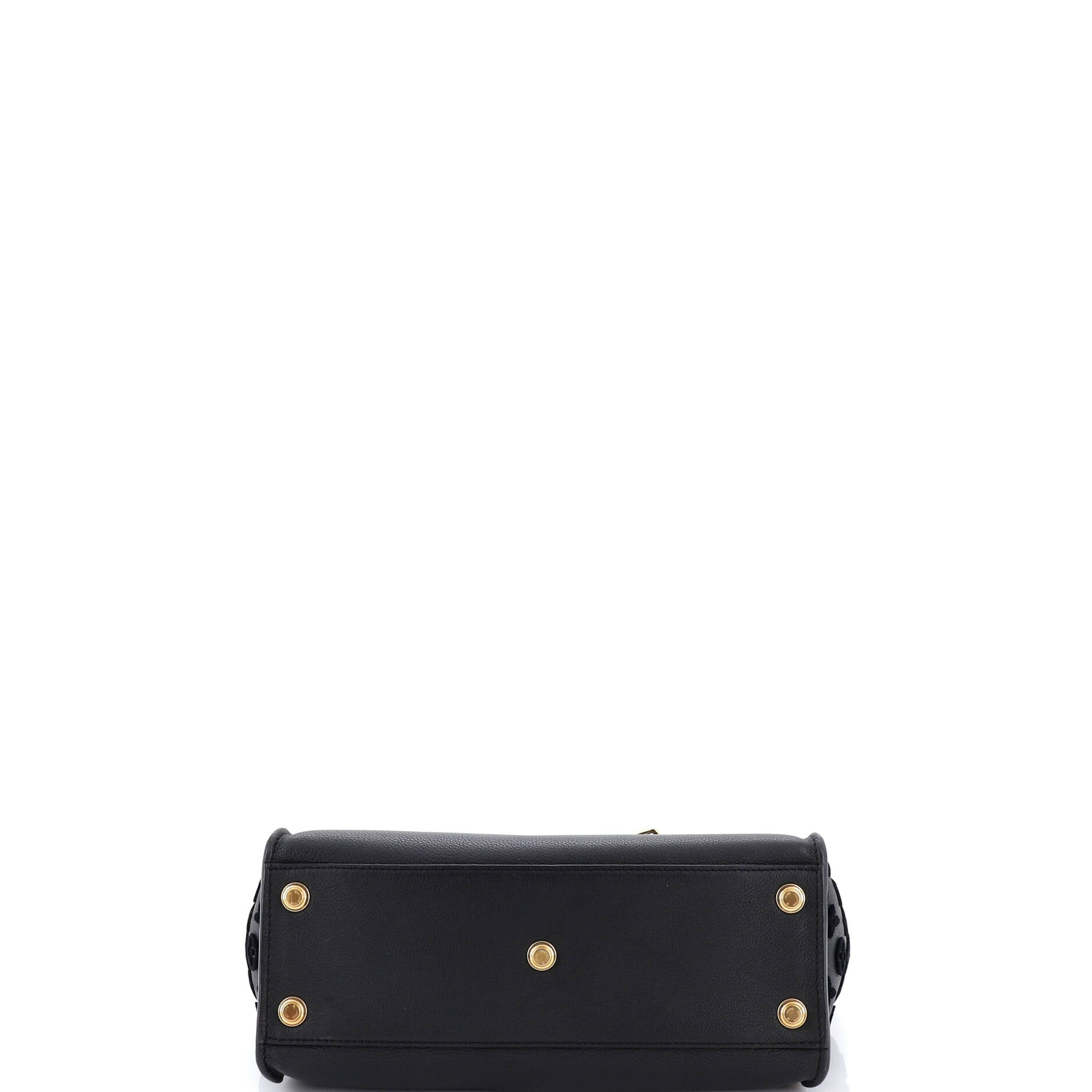 On My Side Tote Monogram Tuffetage Leather MM