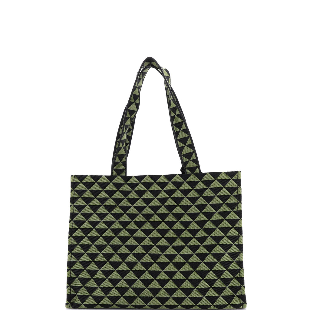 Symbole Shopper Tote Jacquard Horizontal