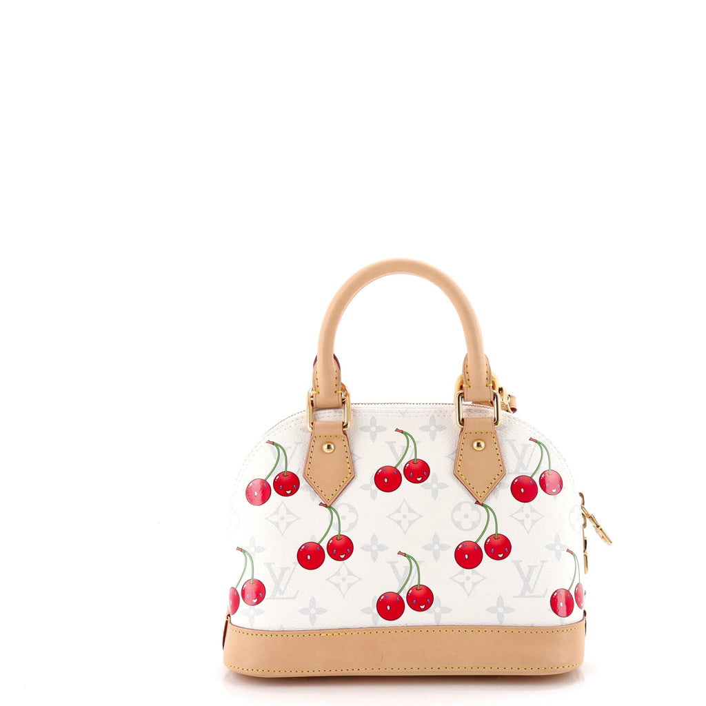 x Takashi Murakami Alma Handbag Limited Edition Monogram Cerises BB