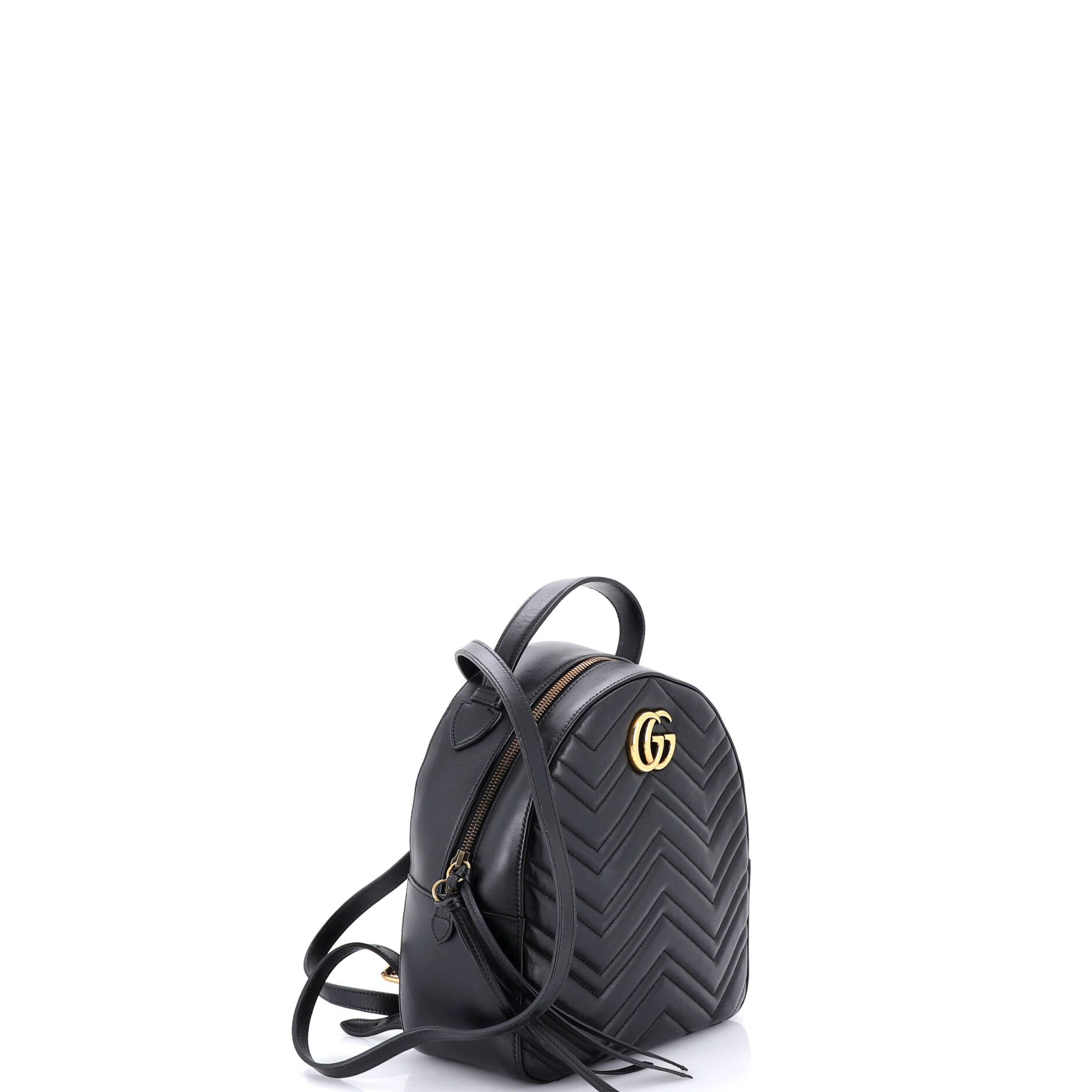 GG Marmont Backpack Matelasse Leather Small