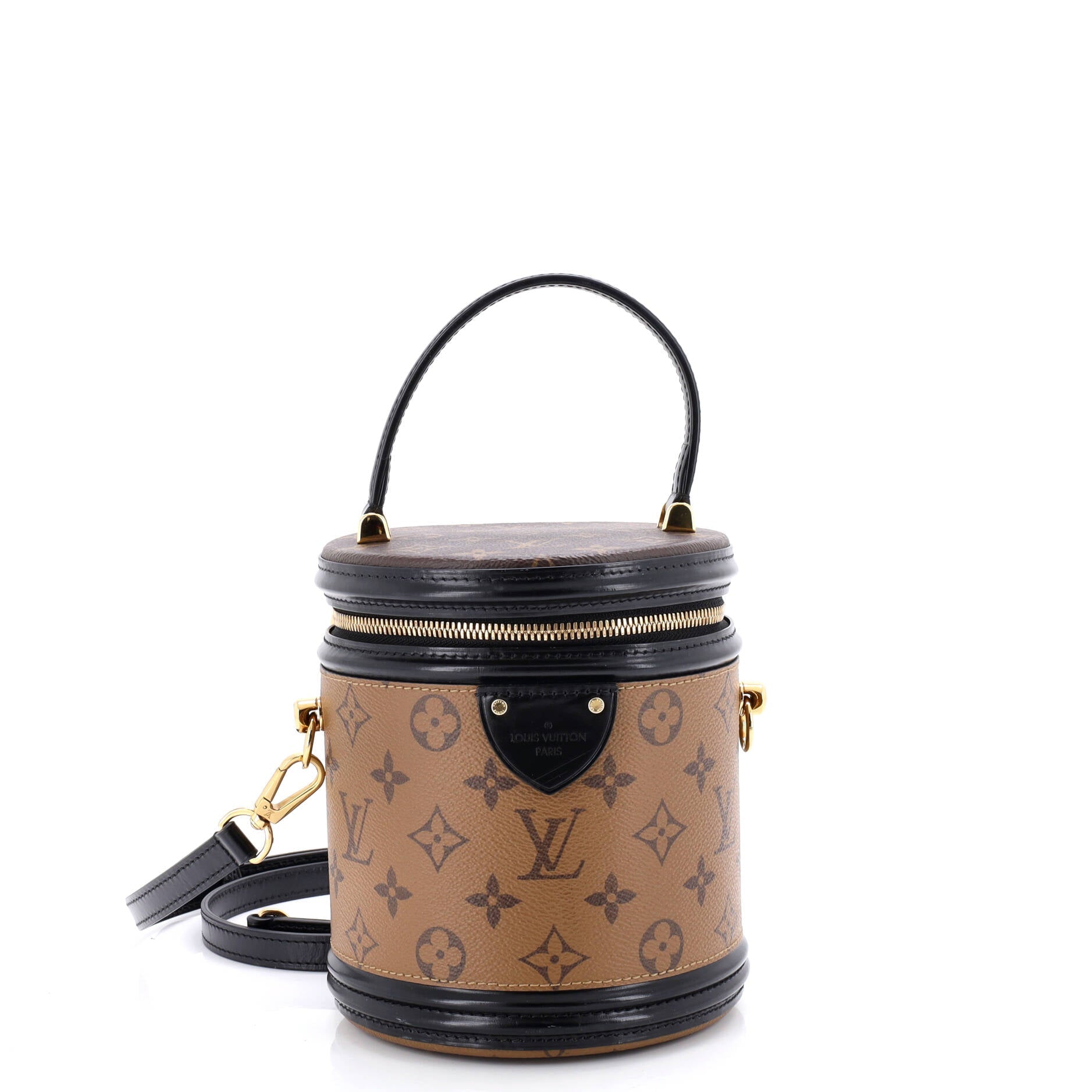 Cannes Handbag Reverse Monogram Canvas