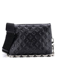 Coussin Bag Monogram Embossed Lambskin PM