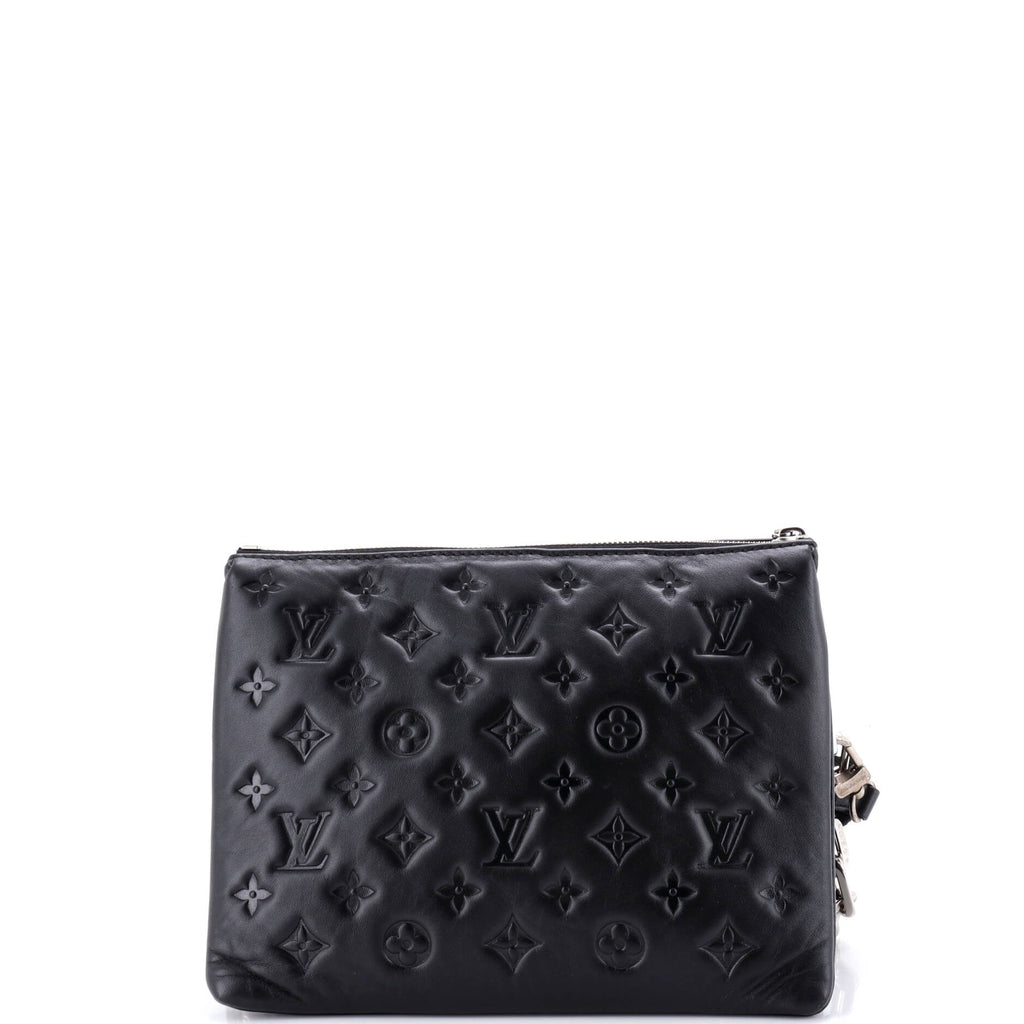 Coussin Bag Monogram Embossed Lambskin PM