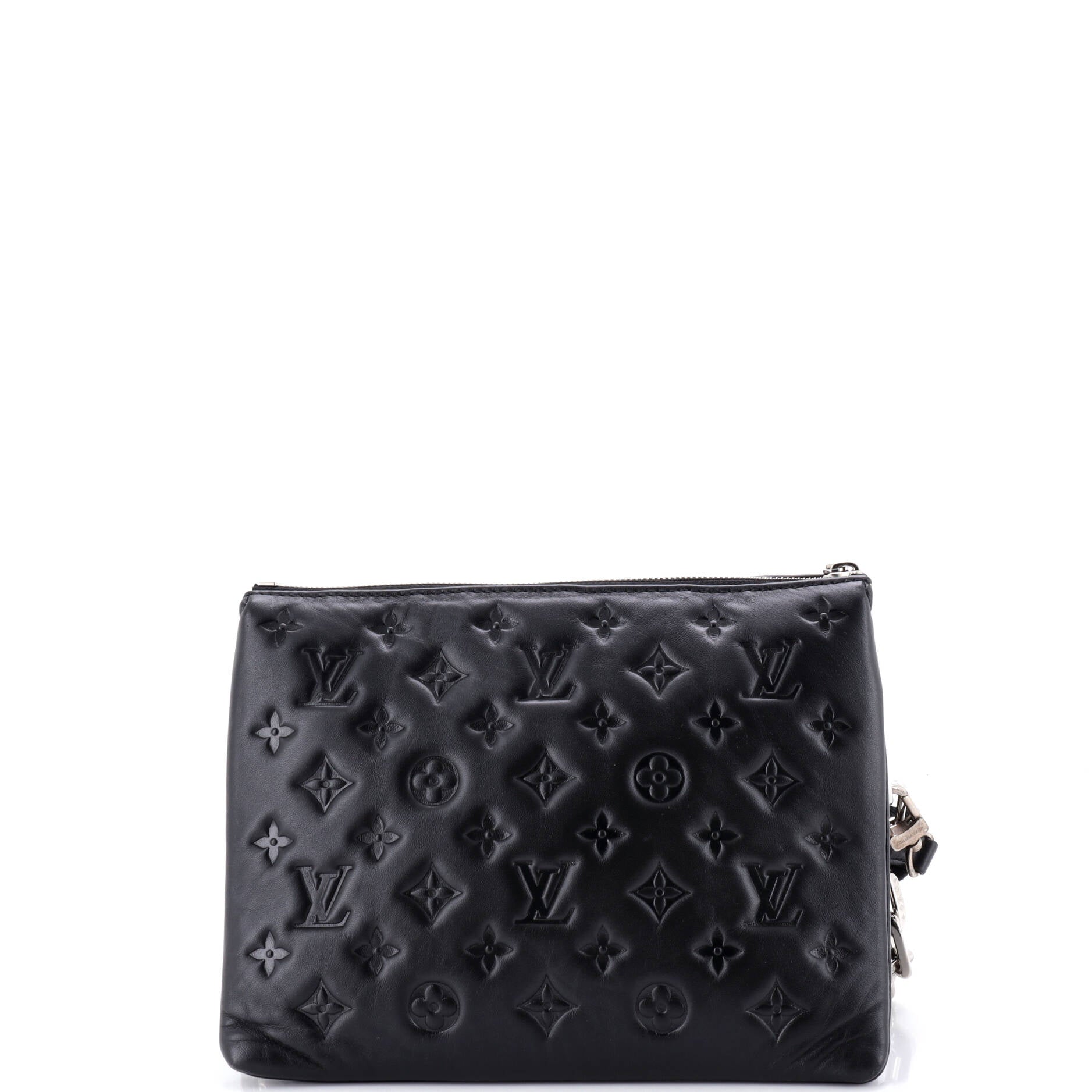 Coussin Bag Monogram Embossed Lambskin PM