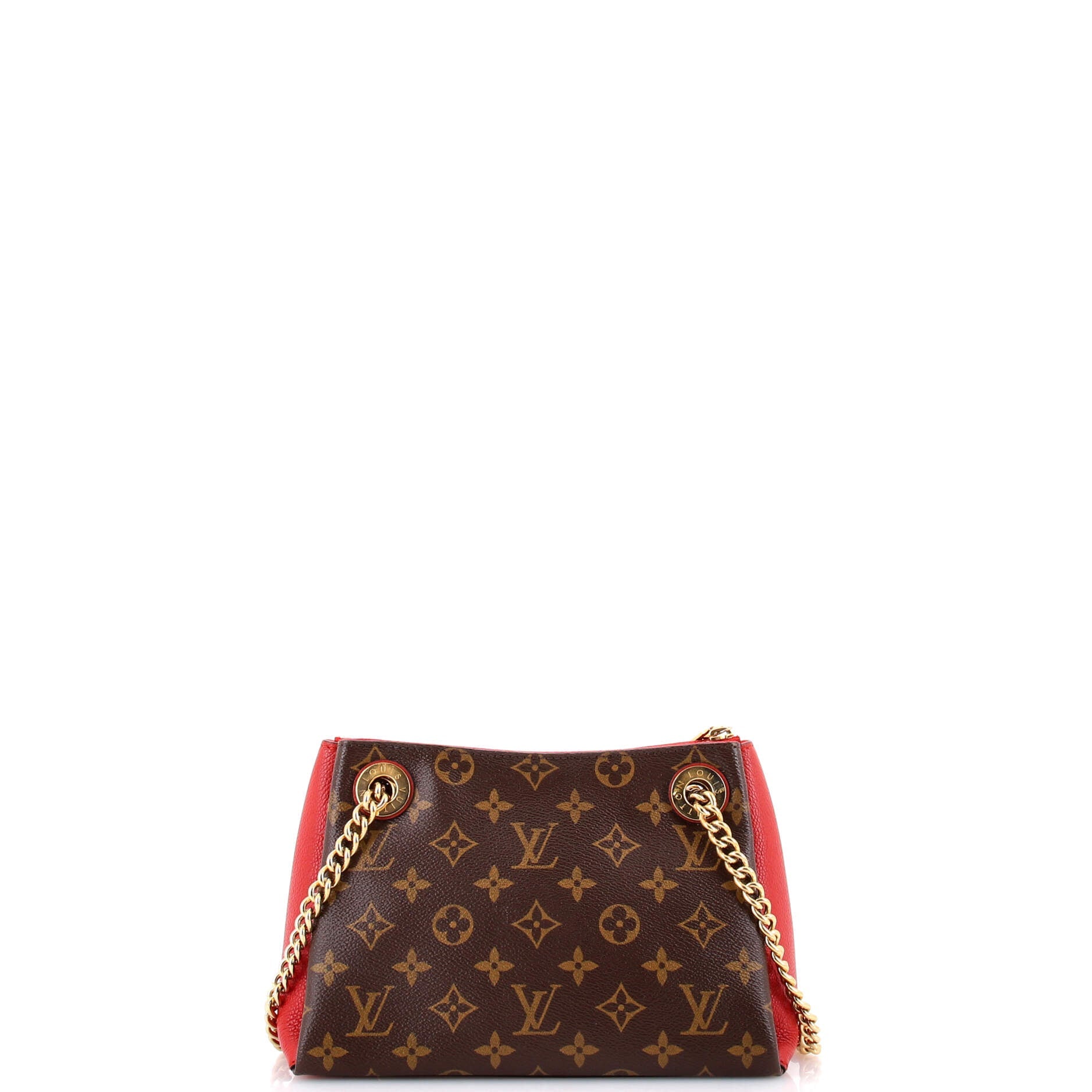 Surene Handbag Monogram Canvas with Leather BB