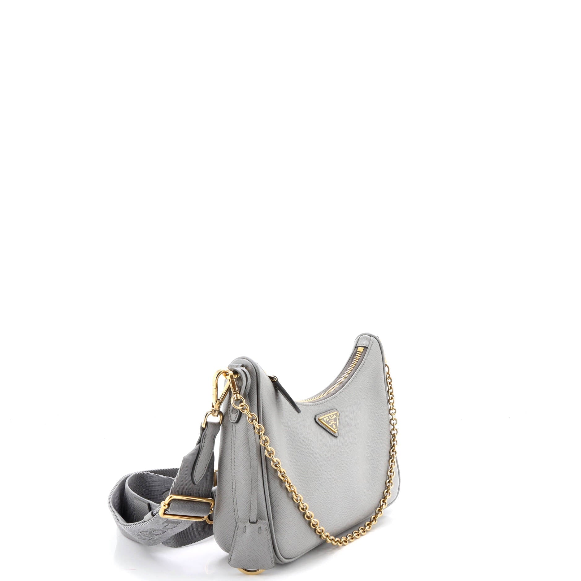 Re-Edition 2005 Shoulder Bag Saffiano Leather Small