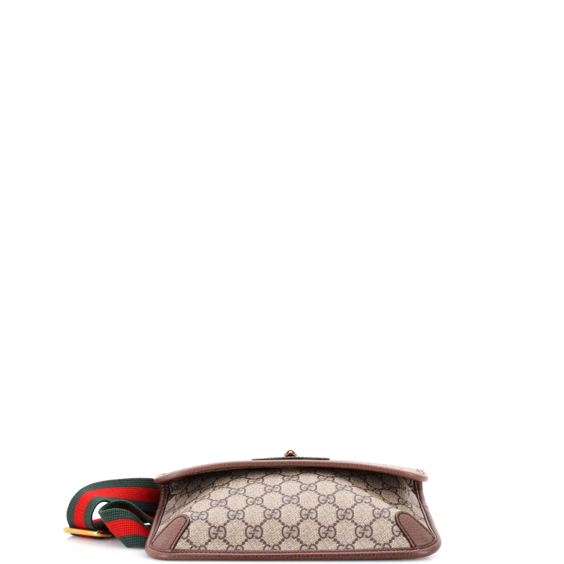 Neo Vintage Flap Belt Bag GG Coated Canvas