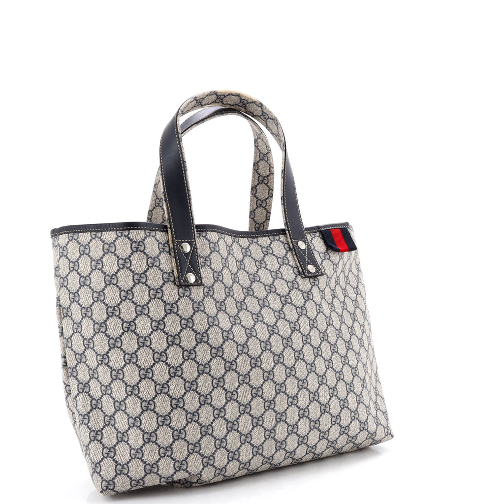 Web Loop Tote GG Coated Canvas Medium