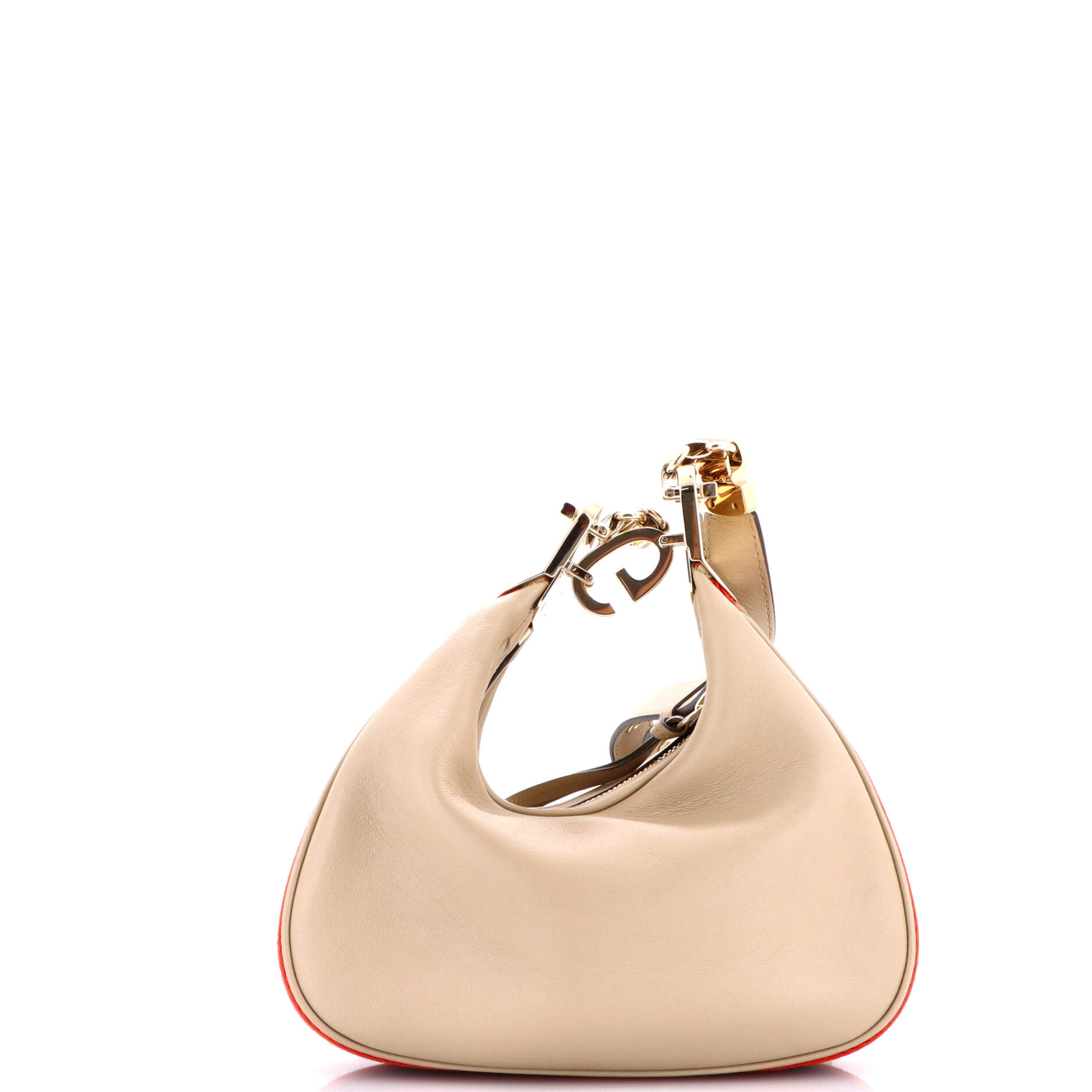 Attache Shoulder Bag Leather Small