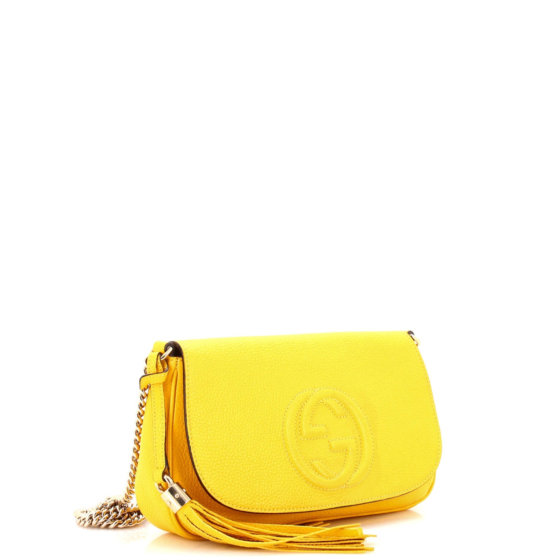 Soho Chain Crossbody Bag Leather Medium