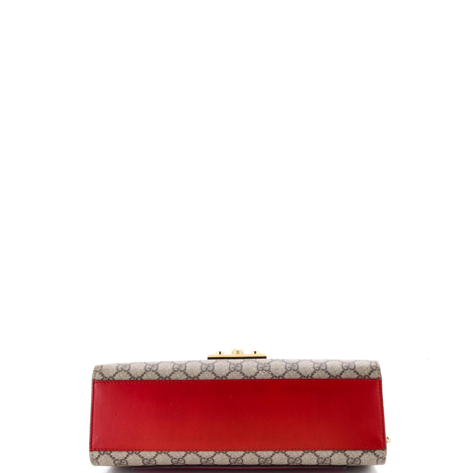 Padlock Shoulder Bag GG Coated Canvas and Leather Medium