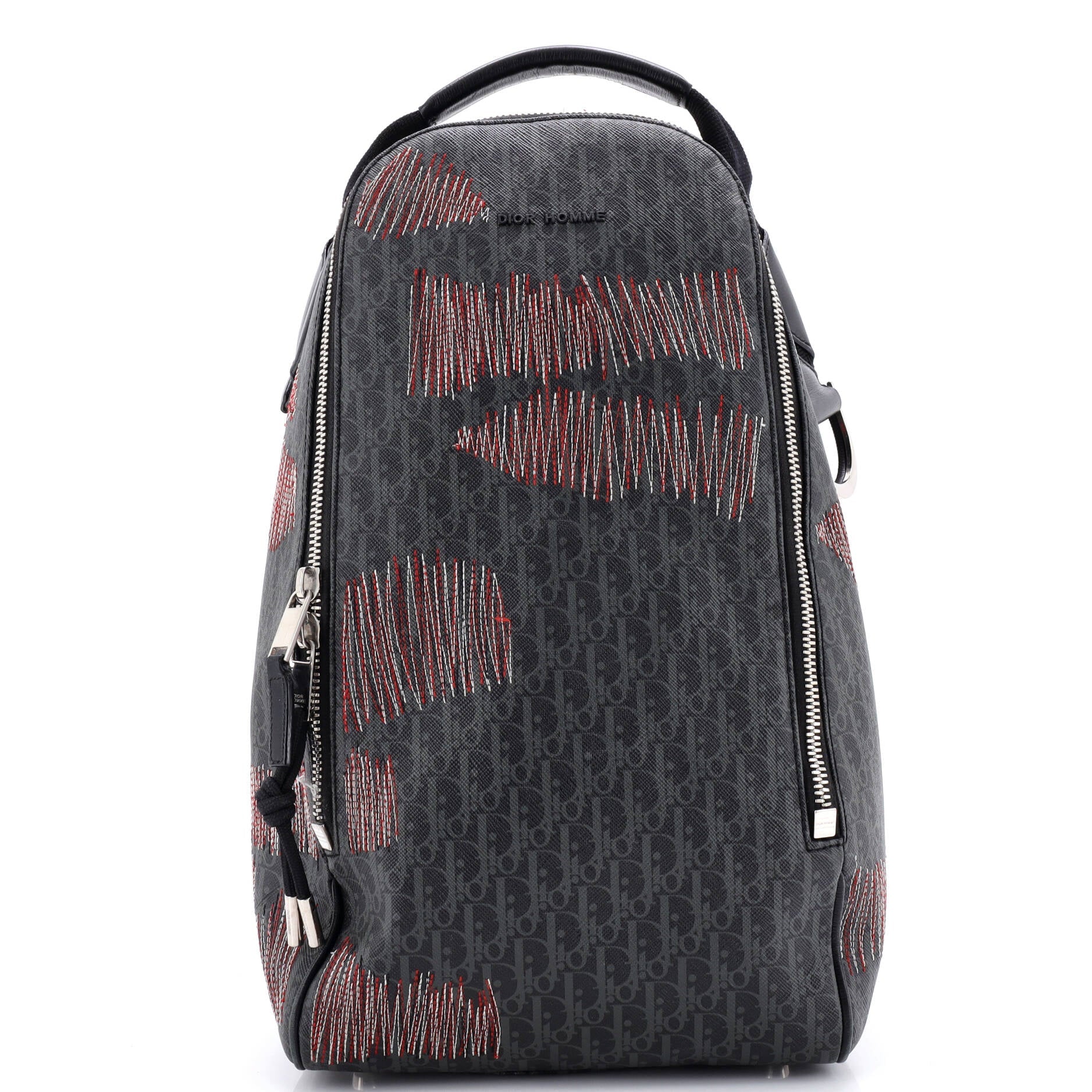 Sling Backpack Stitched Darklight Coated Canvas