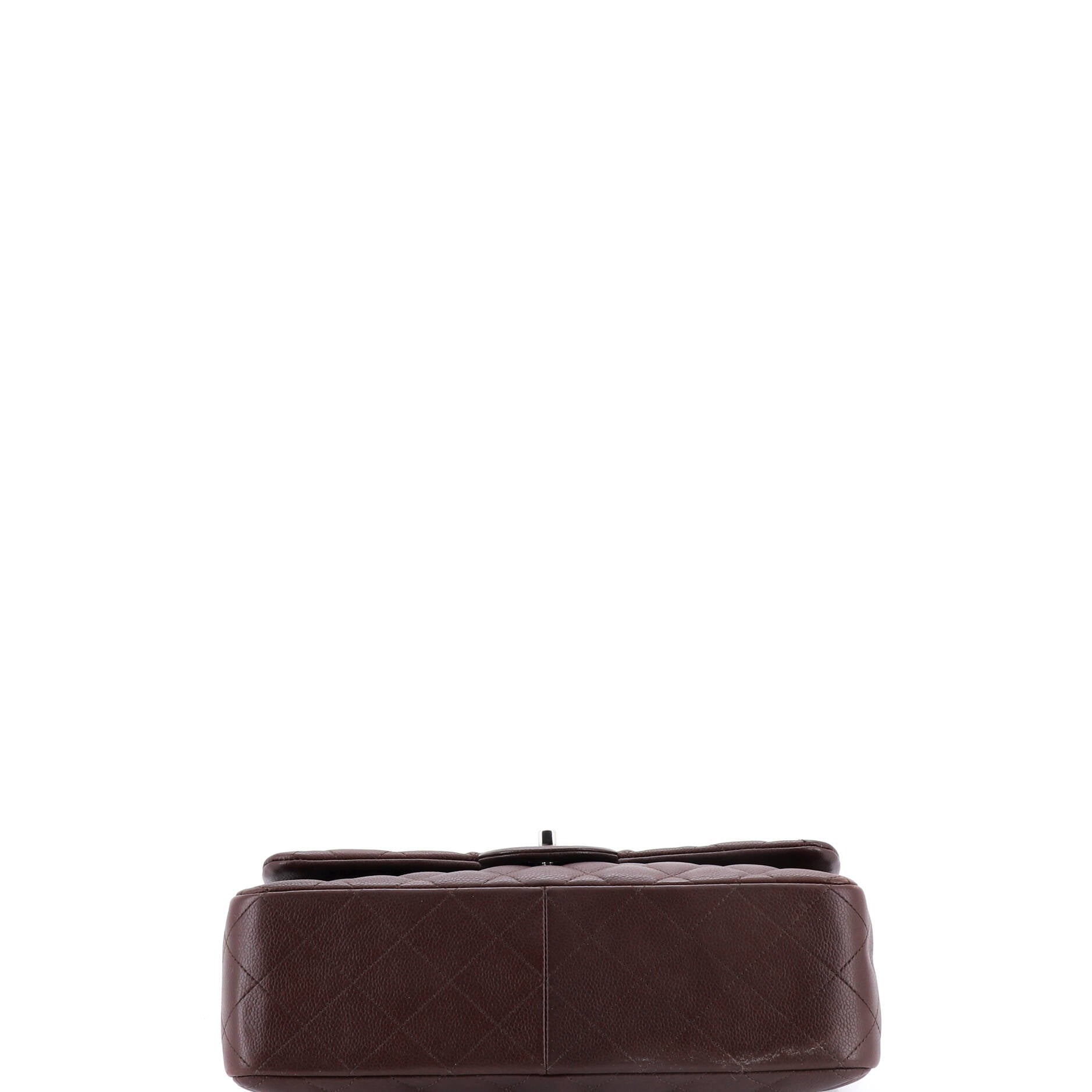 Classic Double Flap Bag Quilted Caviar Jumbo