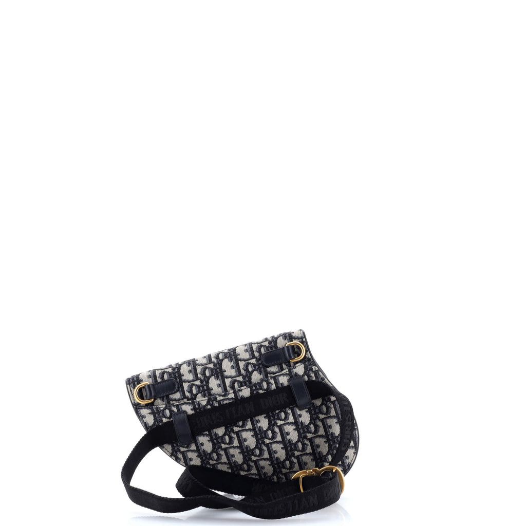 Saddle Belt Bag Oblique Canvas
