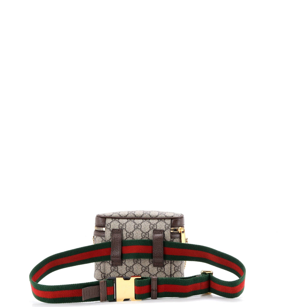 Ophidia Chain Belt Bag GG Coated Canvas Small