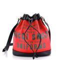 100 Bucket Bag Printed Leather