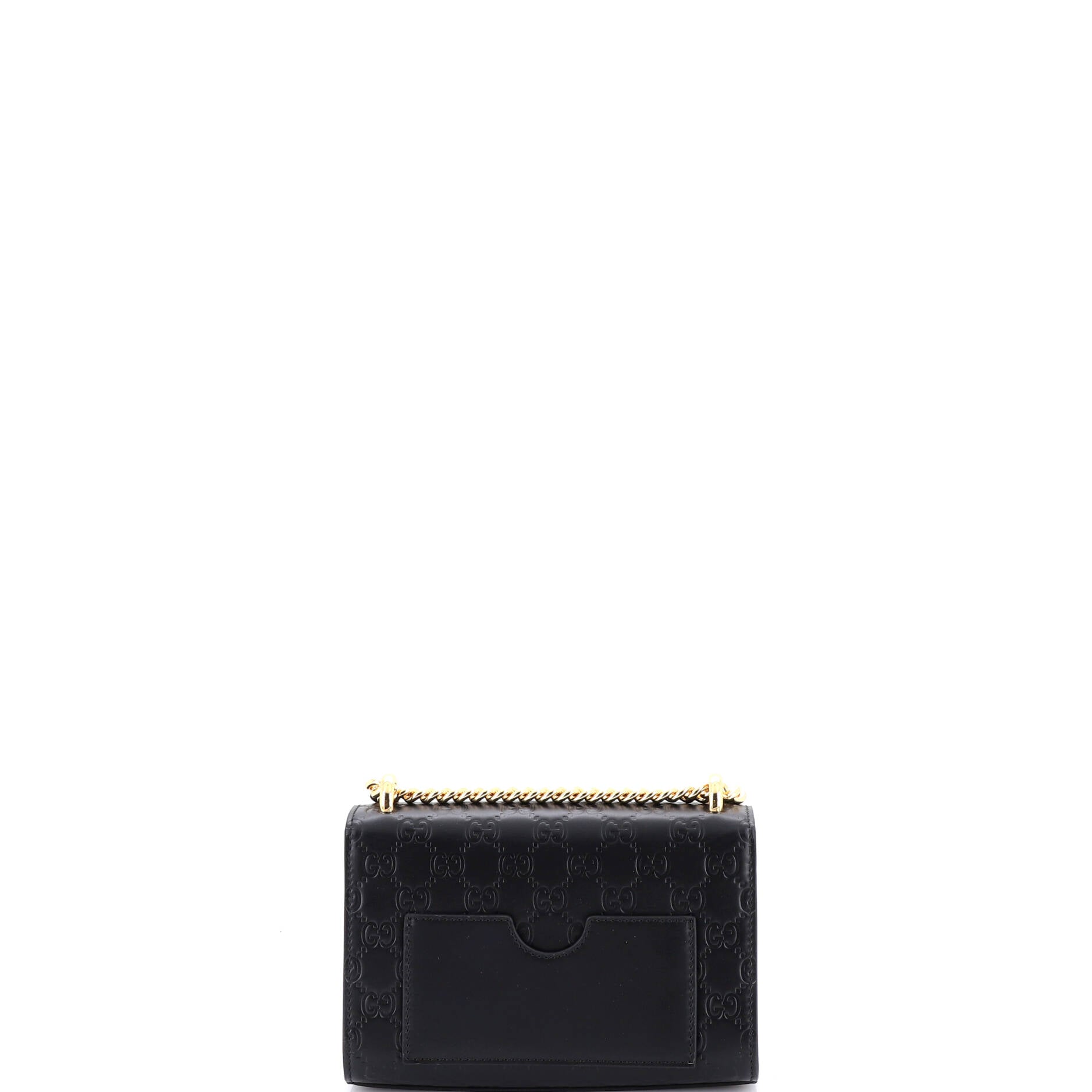 Padlock Shoulder Bag Guccissima Leather Small