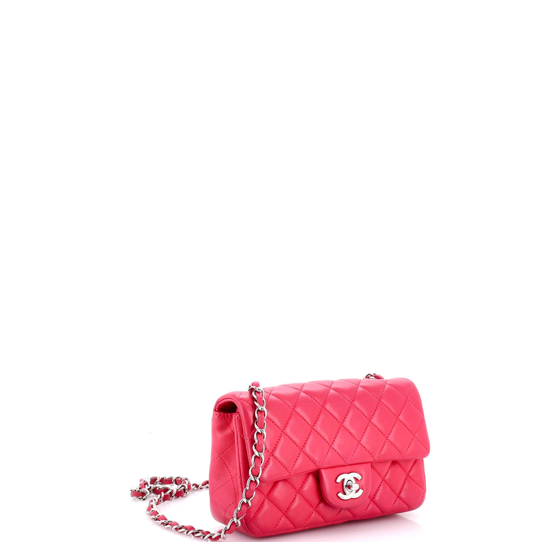 Classic Single Flap Bag Quilted Lambskin Mini