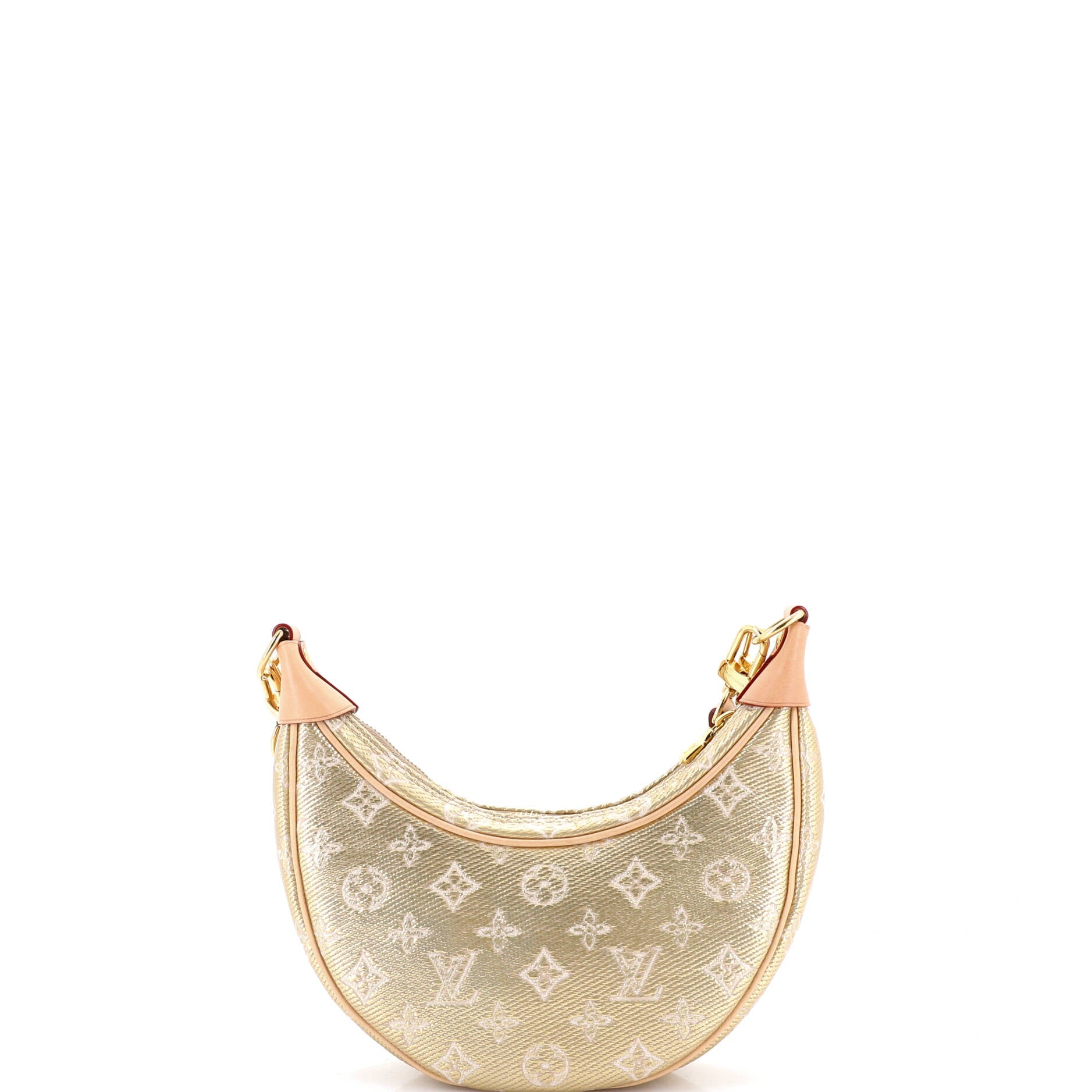 Loop Handbag Monoglam Jacquard Canvas