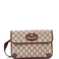 Neo Vintage Flap Belt Bag GG Coated Canvas