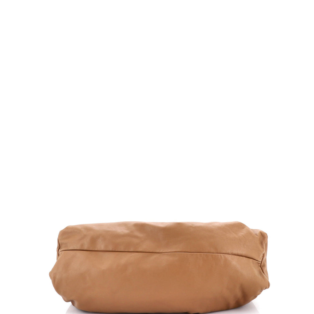 The Shoulder Pouch Leather Maxi