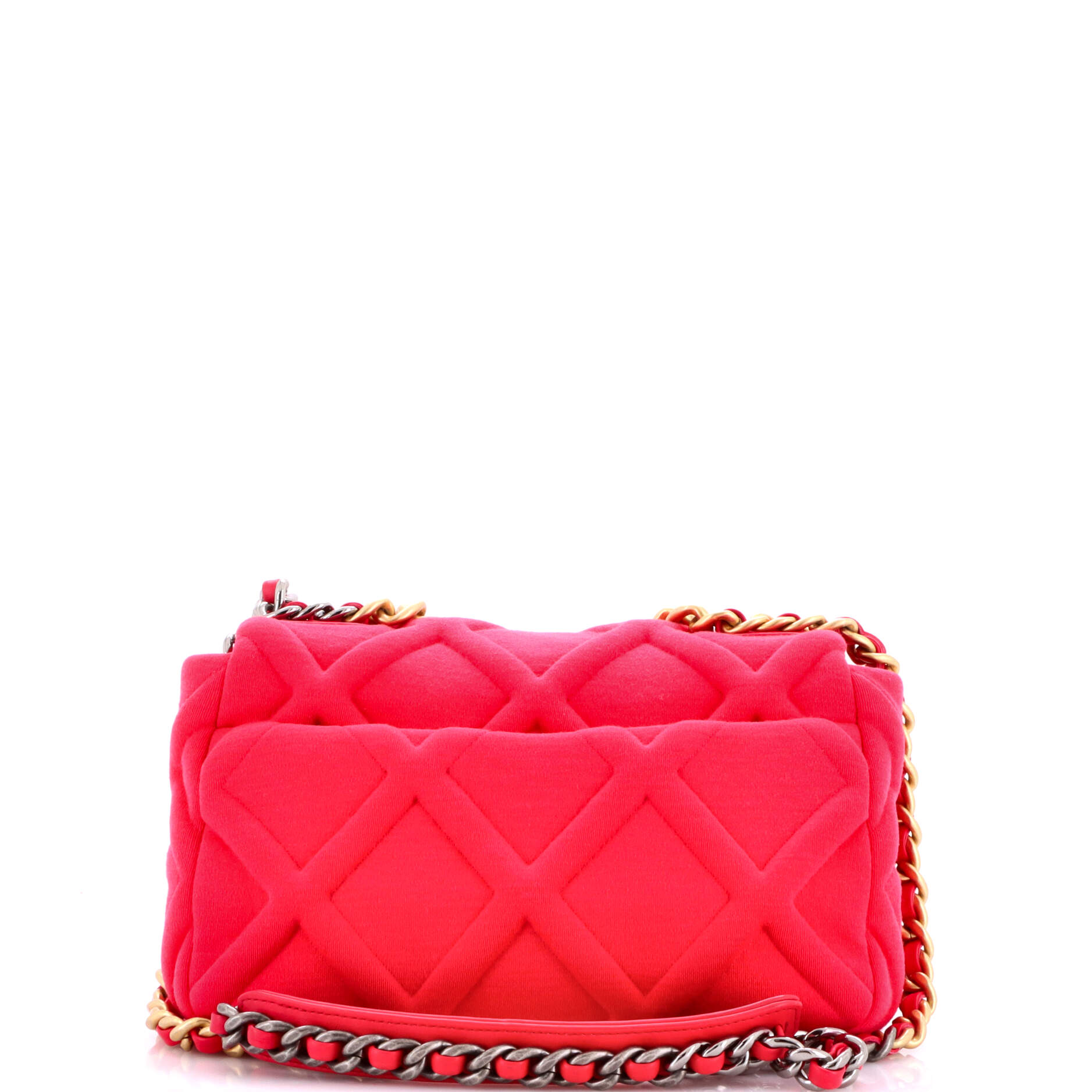 19 Flap Bag Quilted Jersey Medium