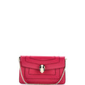 Serpenti Forever Chain Clutch Leather Mini