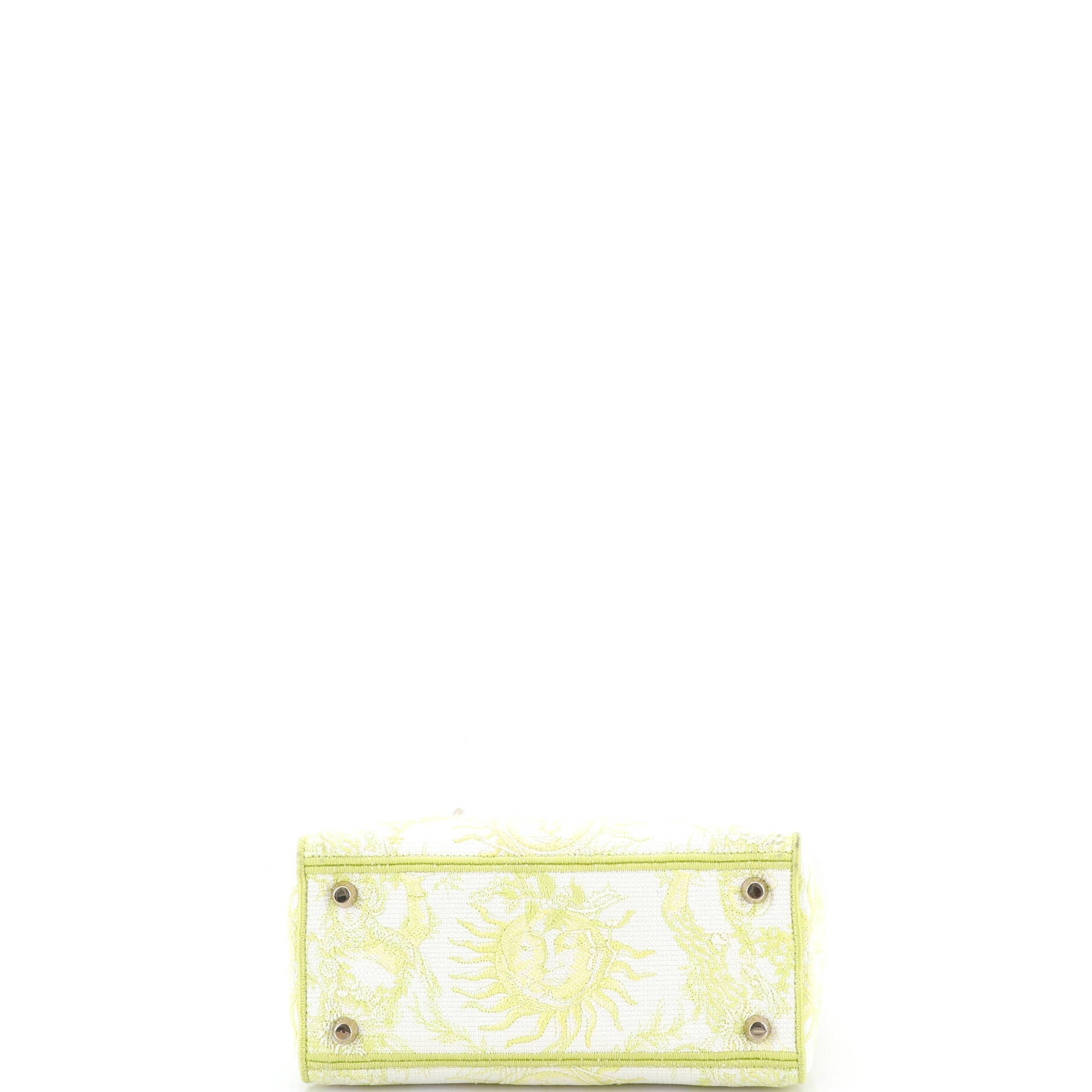 Lady D-Lite Bag Embroidered Canvas Medium