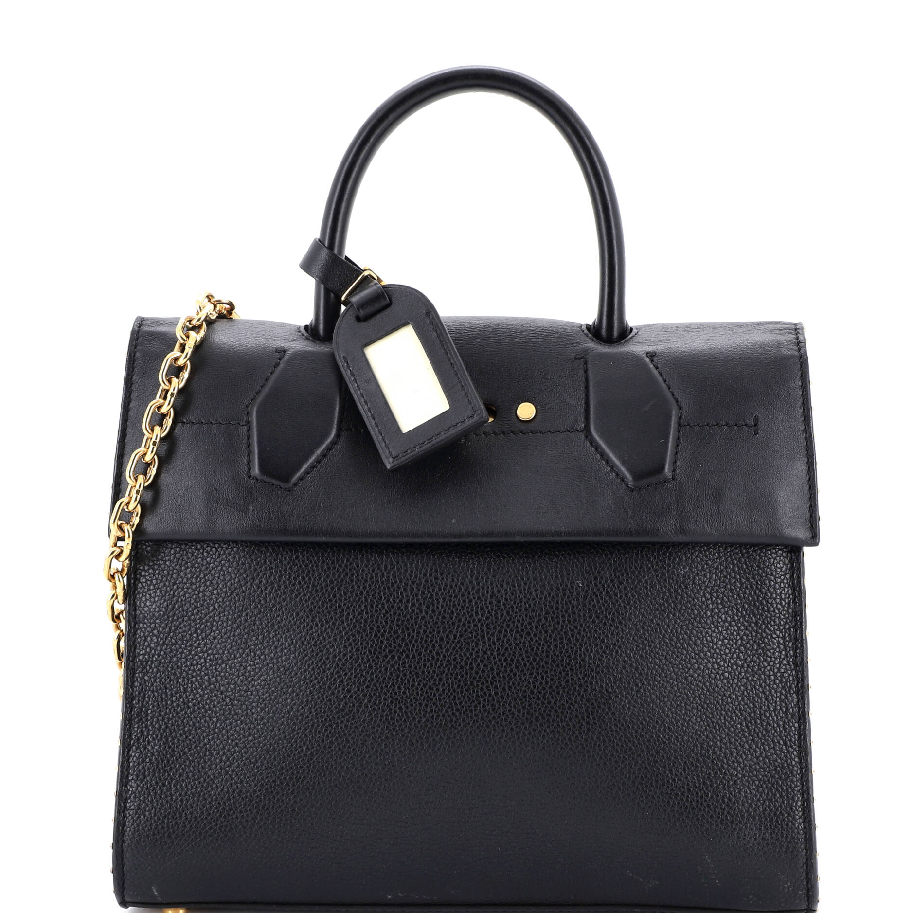 City Steamer One Handle Bag Leather