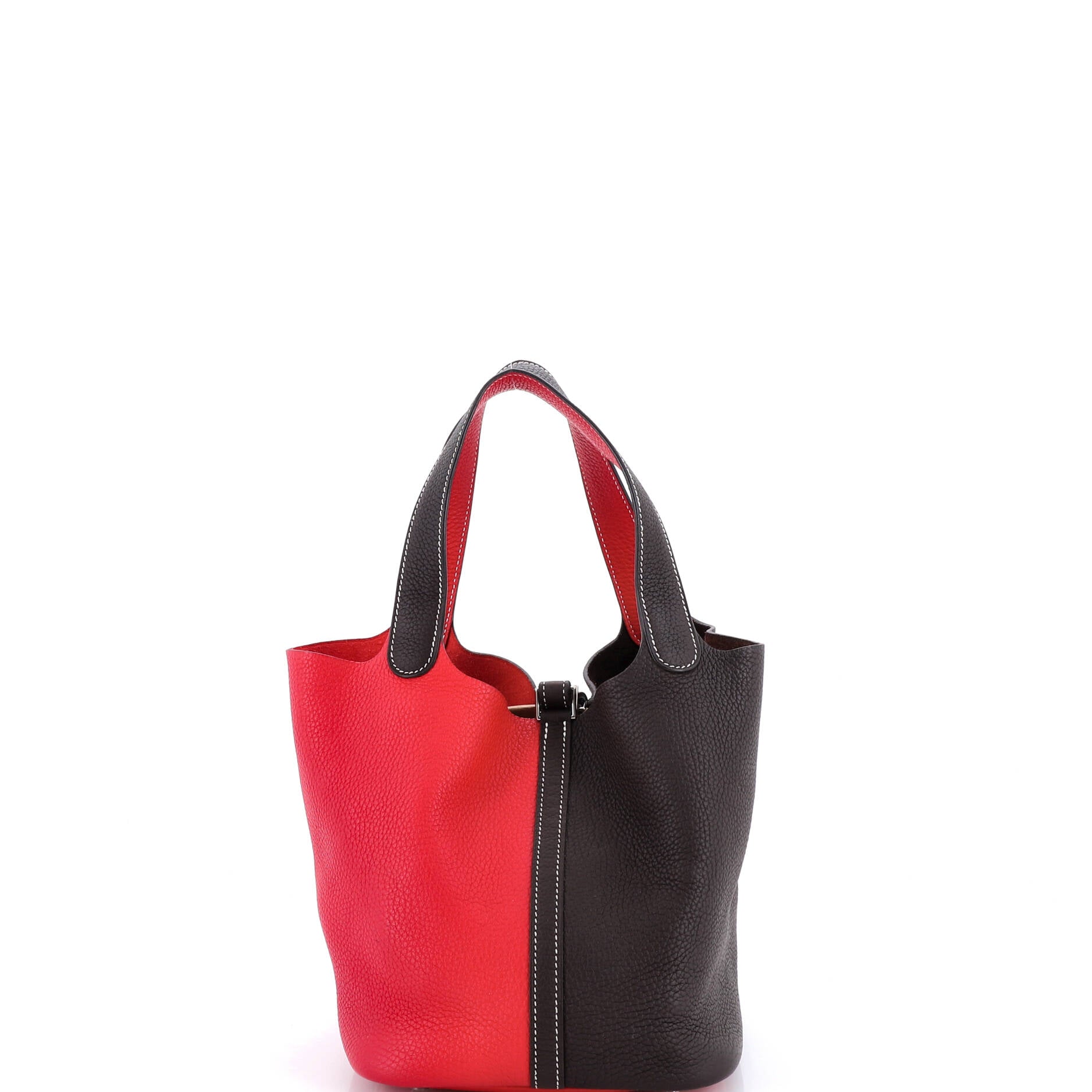 Picotin Lock Bag Bicolor Clemence MM