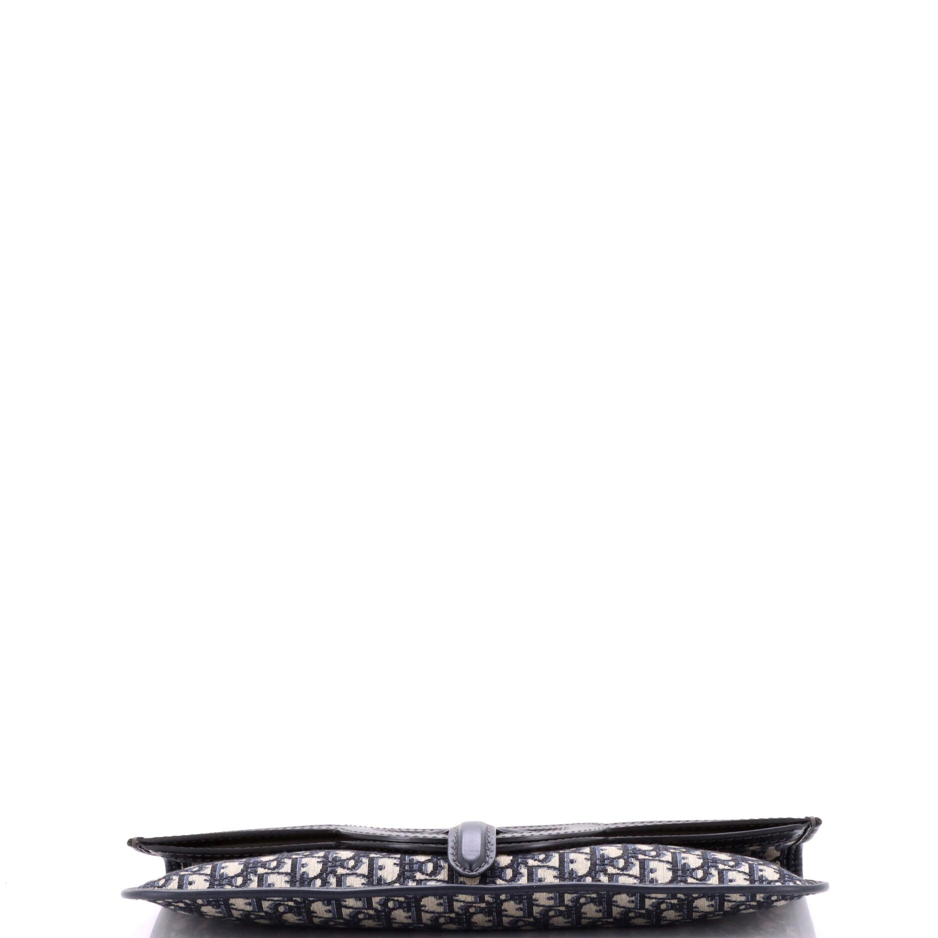 Fold Over Clutch Oblique Canvas