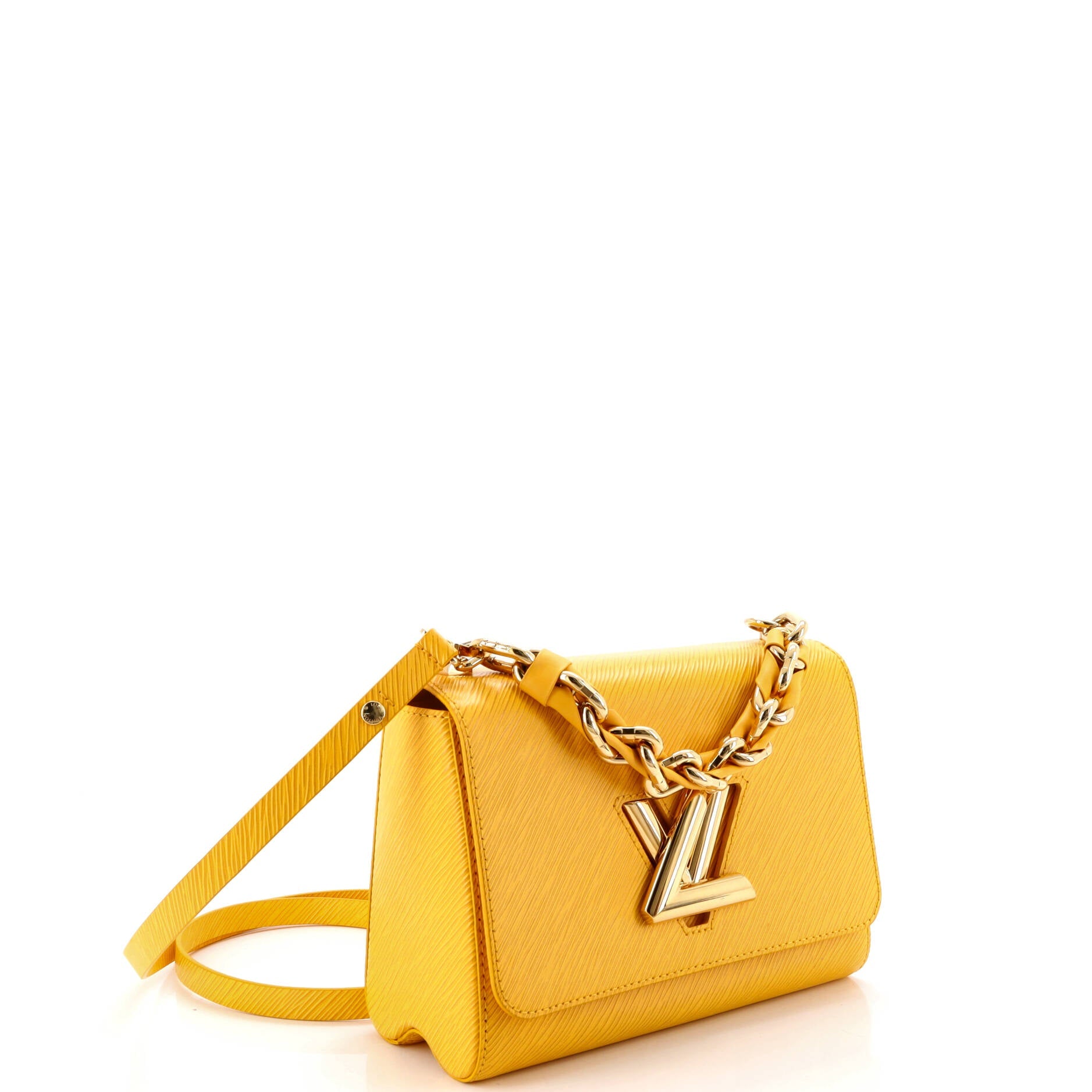 Braided Handle Twist Bag Epi Leather MM