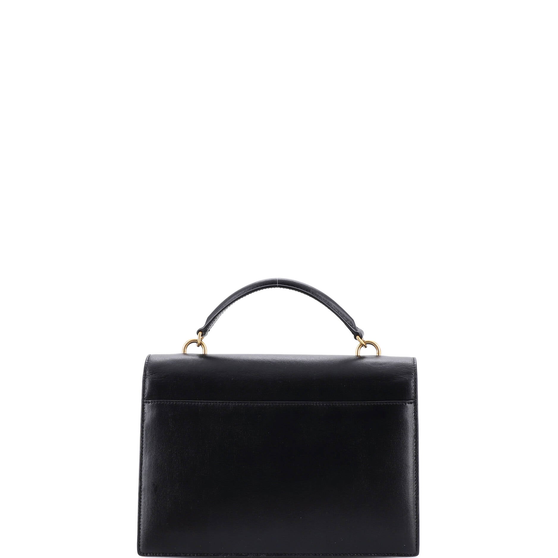 Sunset Top Handle Shoulder Bag Leather Medium