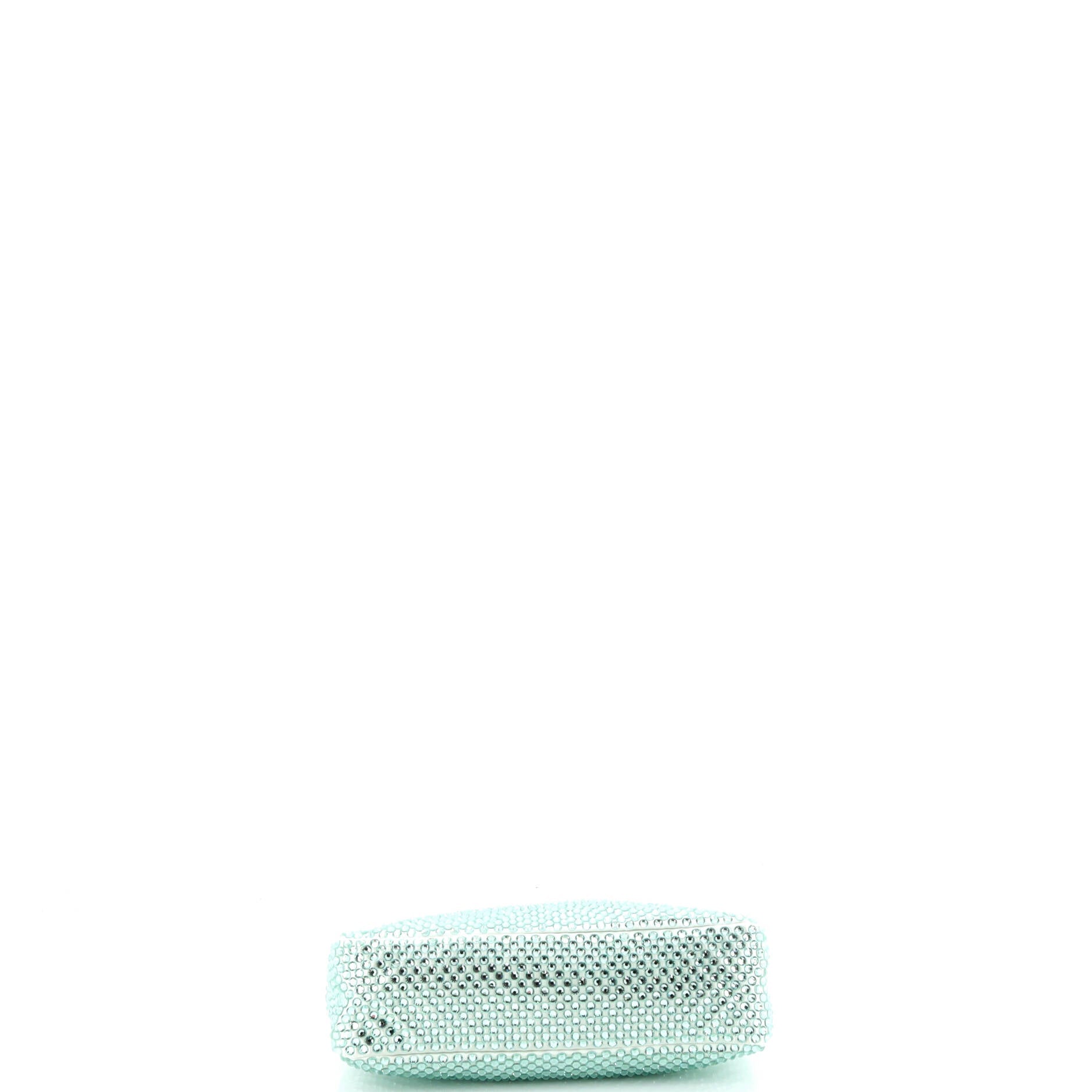 Re-Edition 2000 Hobo Crystal Embellished Satin Mini