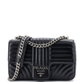 Chain Flap Shoulder Bag Diagramme Quilted Leather Medium